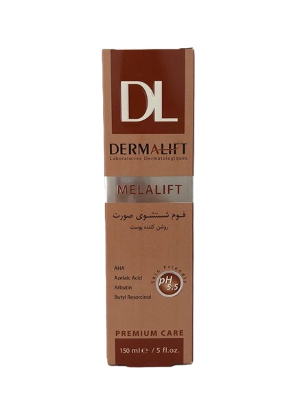 فوم شستشو صورت درمالیفت مدل Melalift | Dermalift Melalift Cleansing Foam