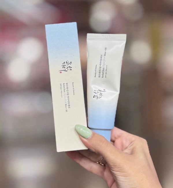 ضدآفتاب Relief Sun Aqua-Fresh: Rice + B5 از برند کره‌ای Beauty of Joseon 