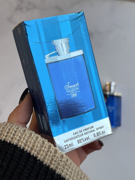 عطر مردانه دانهیل آبی برند SMART حجم ۲۵ میلی‌لیتر 