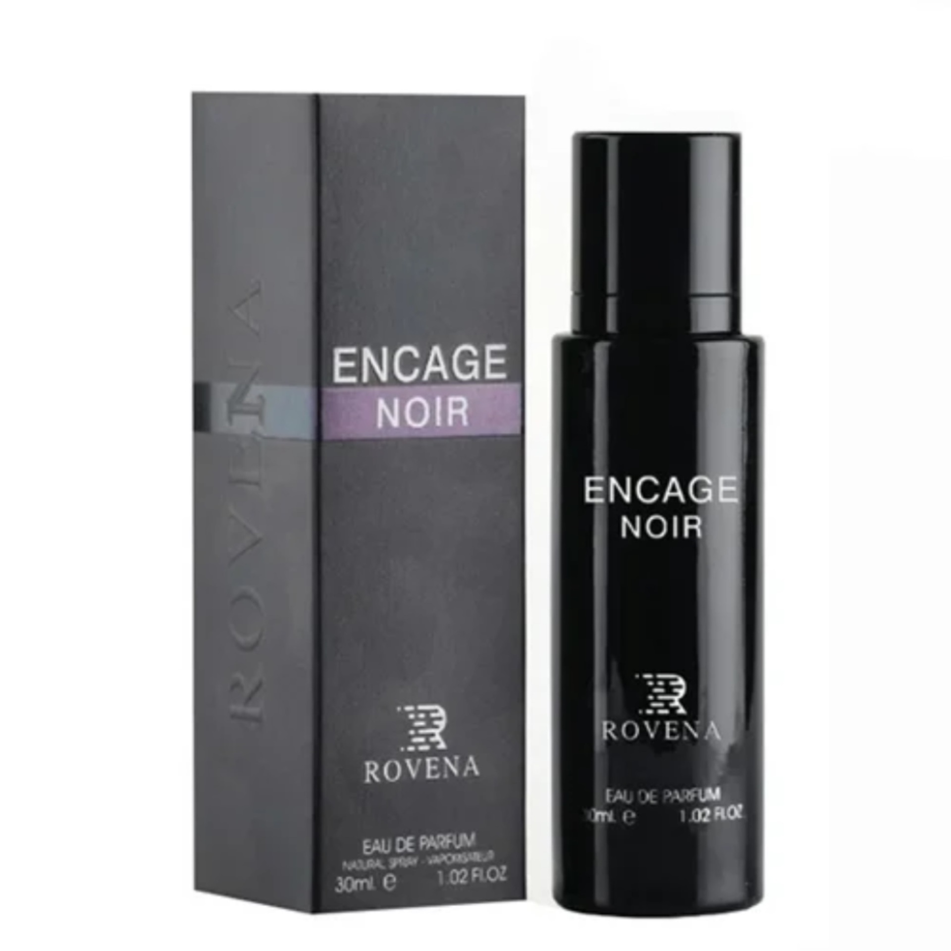 عطر جیبی مردانه روونا مدل Encre Noire (لالیک مشکی) حجم ۳۰ میلی‌لیتر
