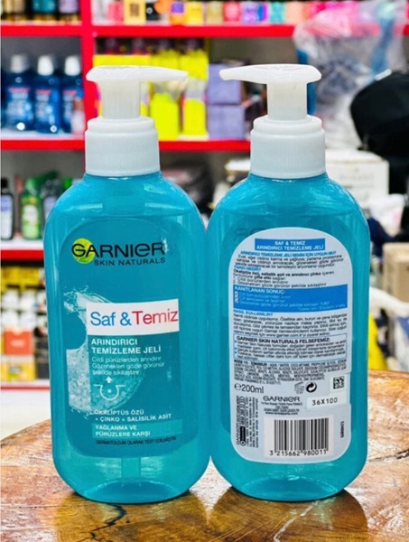 ژل شستشوی صورت مدل Saf & Temiz Temizleme Jeli