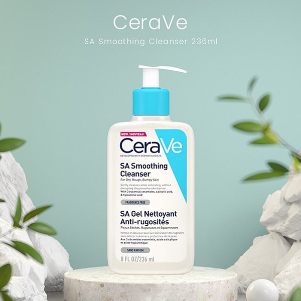 شوینده سراوی مدل SA Smoothing Cleanser