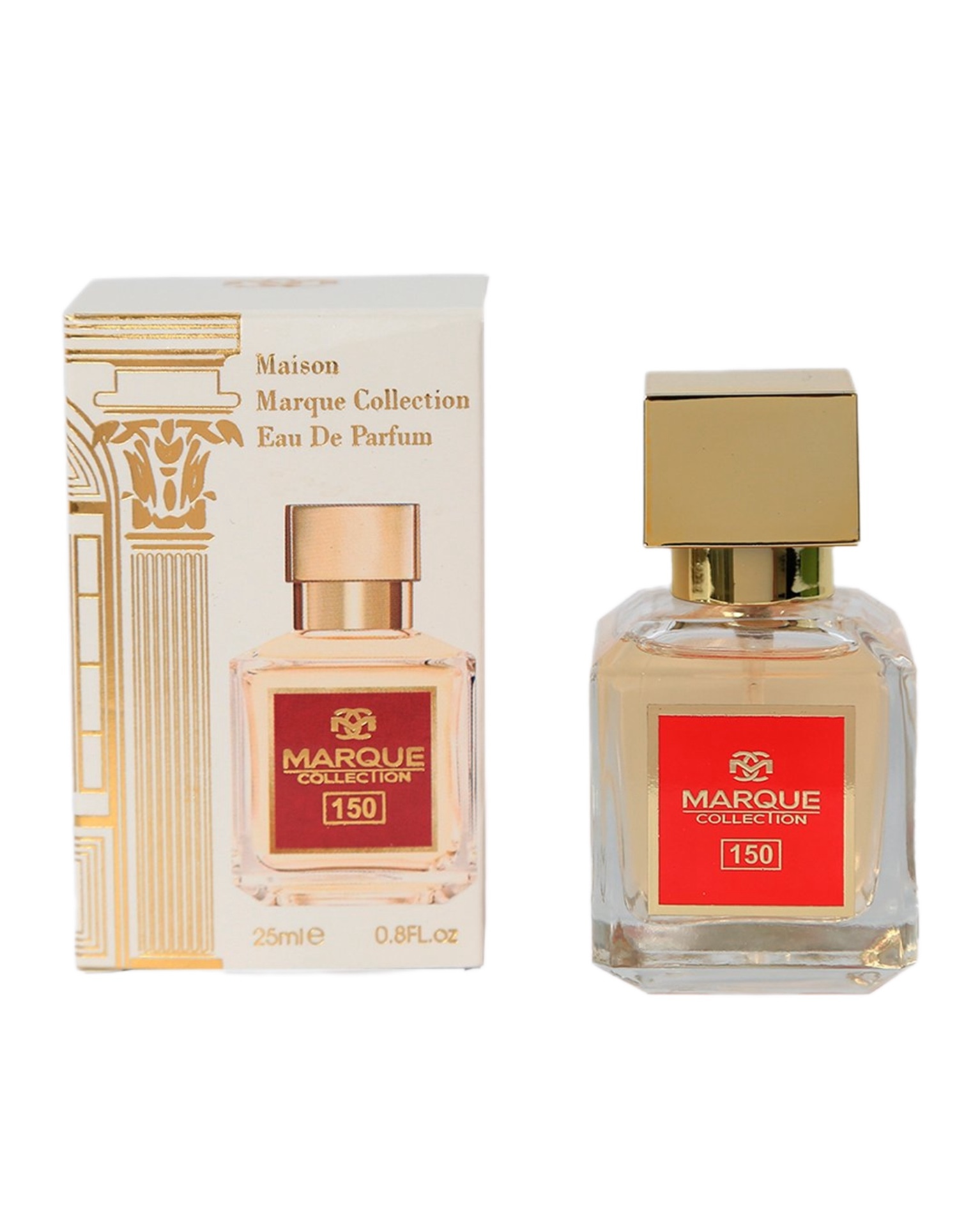 عطر باکارات رژ سفید برند Marque حجم ۲۵ میلی‌لیتر