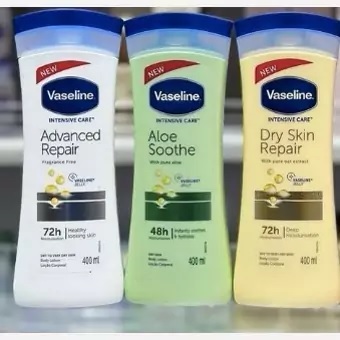 لوسیون بدن بدون عطر وازلین مدل Advanced Repair 