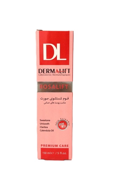  فوم شستشوی صورت درمالیفت مدل Rosalift (Rosalift Cleansing Syndet Foam)