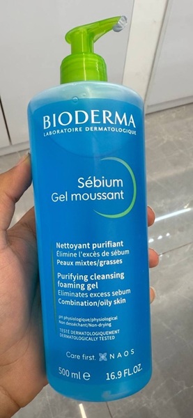 ژل شستشوی صورت بیودرما (Bioderma Sebium Gel Moussant)
