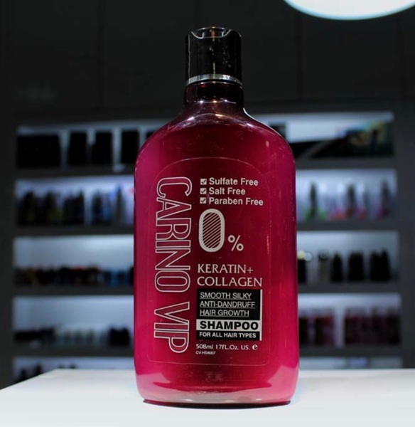 شامپو تقویت کننده مو مدل Keratin + Collagen
