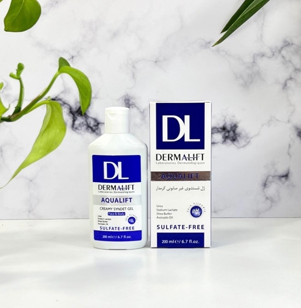 ژل شستشوی غیر صابونی درمالیفت مدل Aqualift